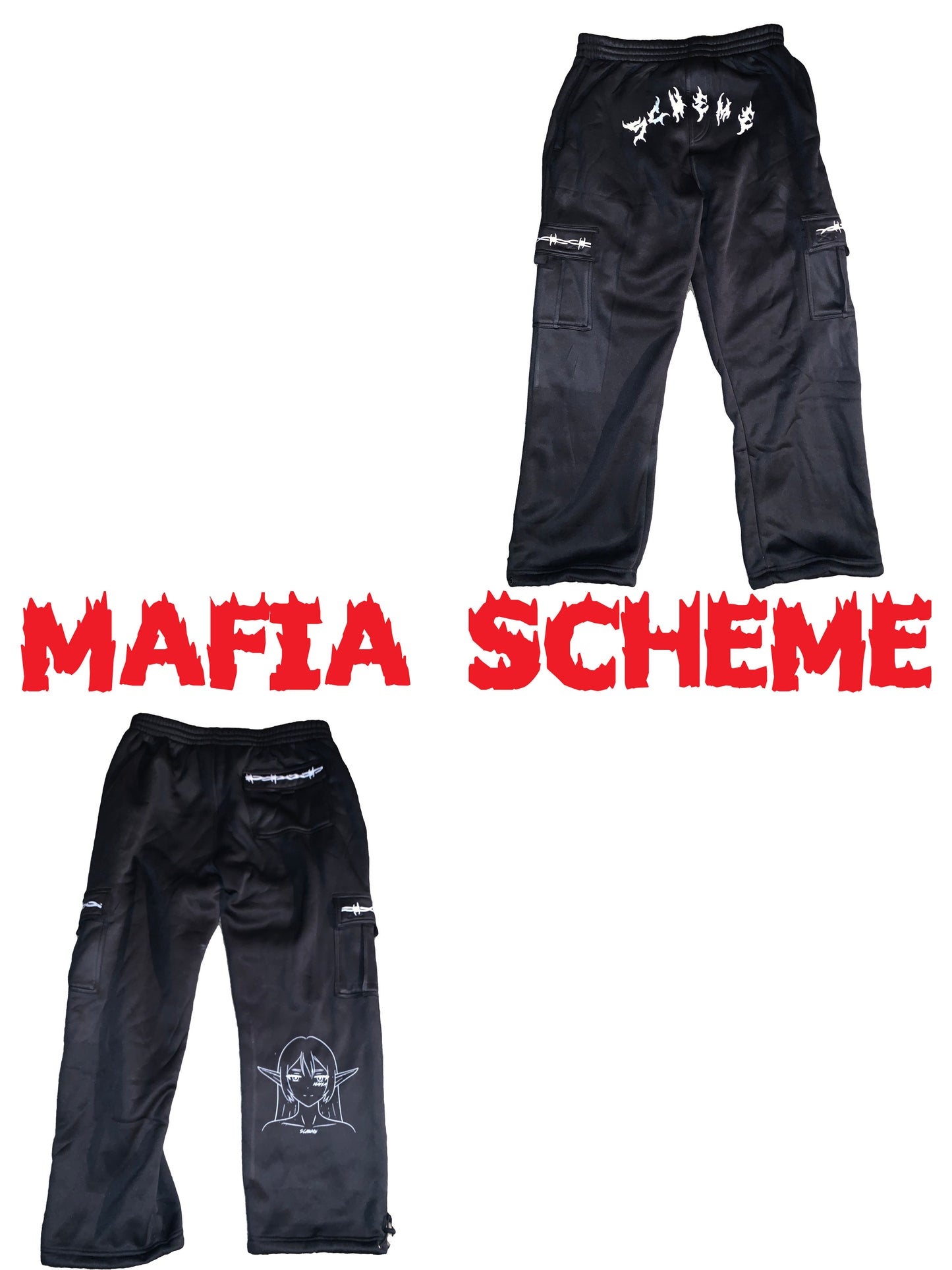 Scheme Cargo Sweatpants