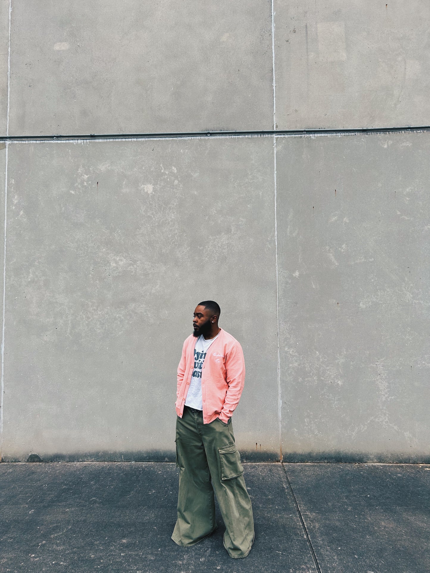 Pink Woolly Cardigan