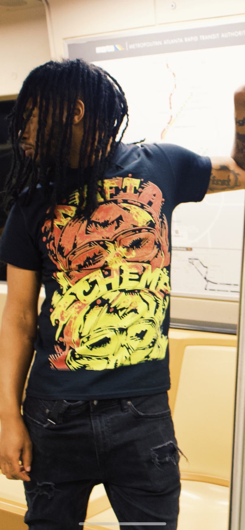 Twin Skulls Tee