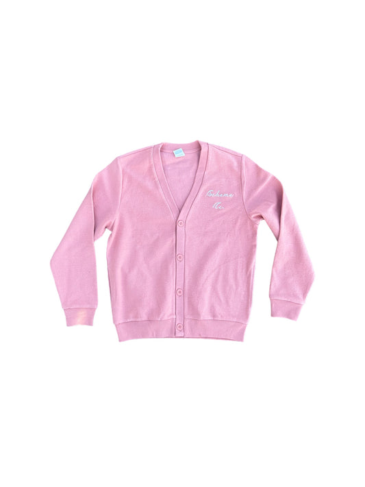 Pink Woolly Cardigan